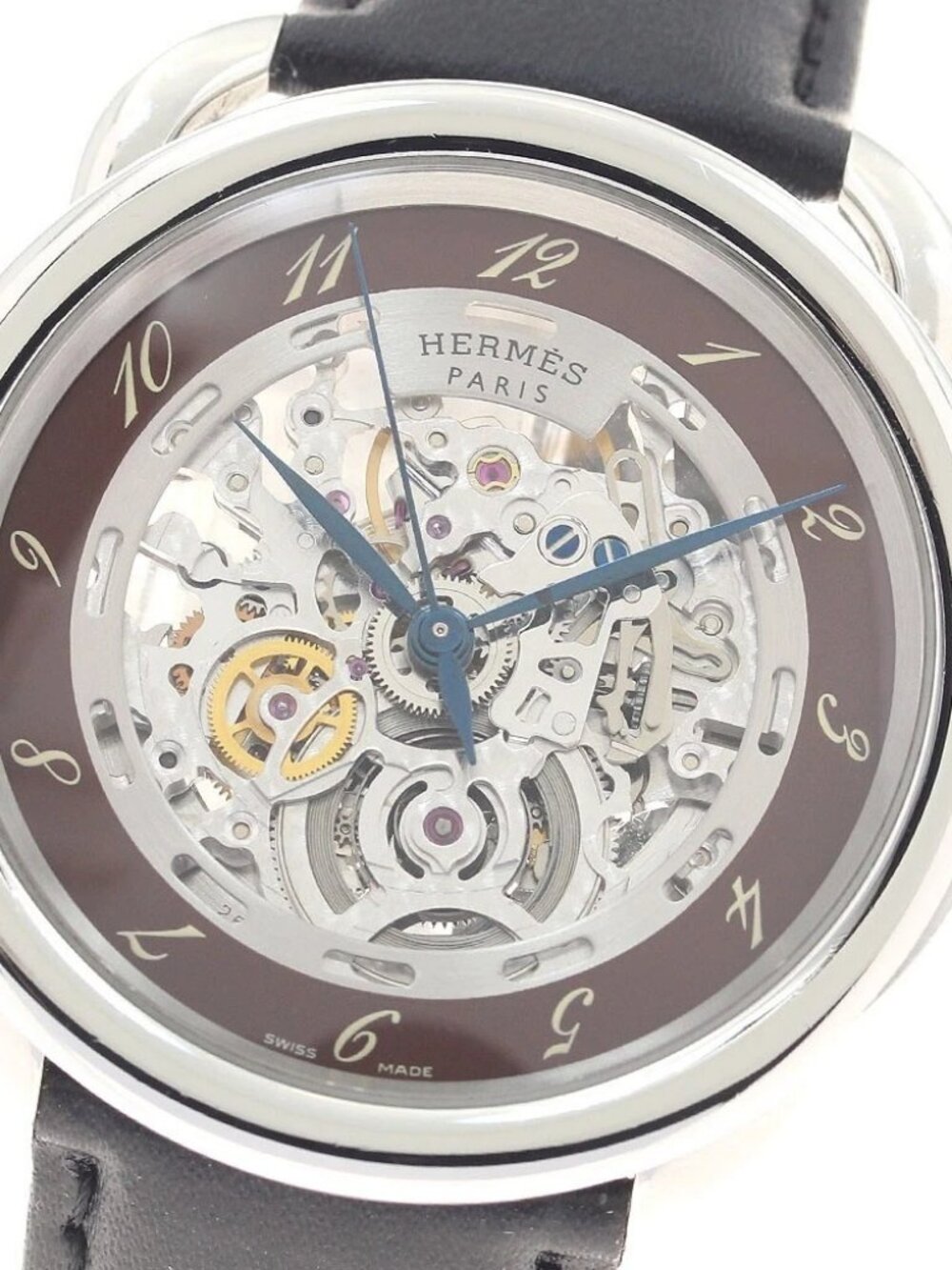 HERMES Arceau skeleton AR6.710a skeleton Dial Automatic Men's Watch_960010